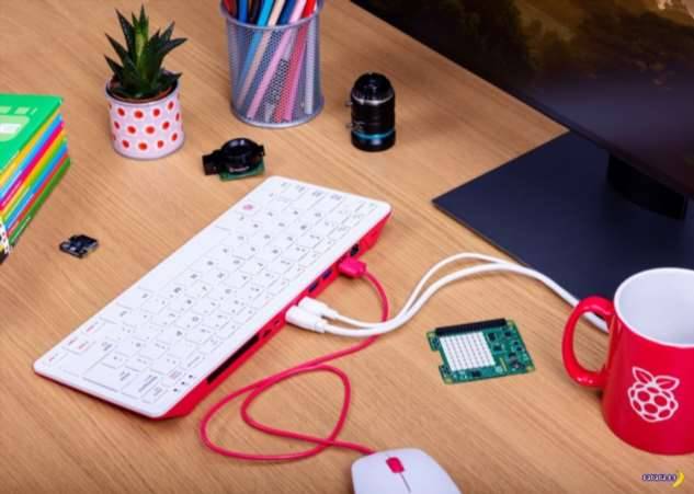 Raspberry Pi 400 спрятали в клавиатуру