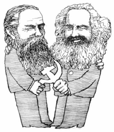 Маркс и Энгельс любовники