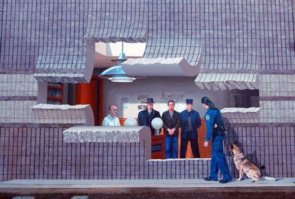 Интереснейшие оптические иллюзорные инсталляции на зданиях и домах