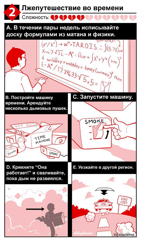 Весёлые способы прекратить отношения с девушкой