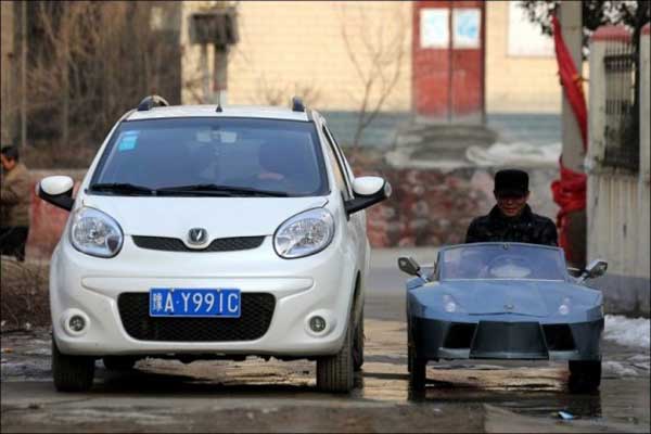 Маленький Lamborghini своими руками для любимого внука