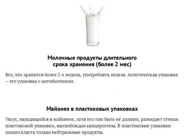 Будем здоровы или какие продукты никогда и ни при каких условиях нельзя употреблять в пищу