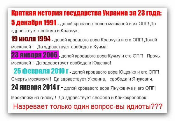 Демки и картинки про Украину и всё, что с ней связано №31