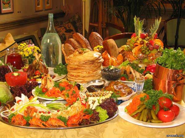 Традиционная вкуснейшая русская кухня или всем Приятного аппетита