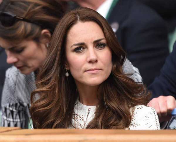 Эмоции Kate Middleton на теннисном матче