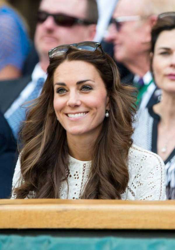 Эмоции Kate Middleton на теннисном матче